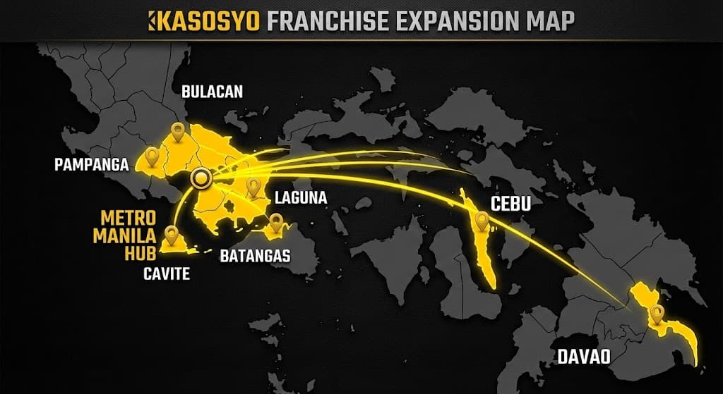 TeamRoyale Franchise Territory Map